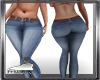 Low Tight Blue JeanwBelt