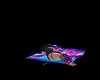 Neon Kitty Pillow