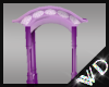 WD* Violet Wedding Arch