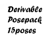 Drv, Posepack 15poses
