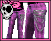 Violet Tartan Pants