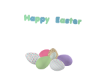 EASTER EGG SIGN W/POSES