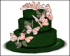 Green Butterfly Cake
