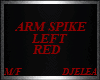 ARM SPIKE RED LEFT