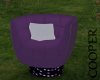 !A purple armchair