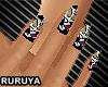 Dainty H Ultraman Nails