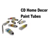 CD Home Decor Art Tubes
