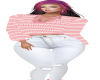 Pink Sweater/ WhiteJeans