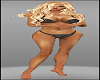 Black Bikini Tall Blond Female Avatar Summer Beachwear actions poses