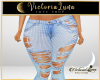 Ripped Blue Jeans/Set