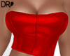 DR- Red leather top