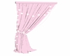 pink curtains R
