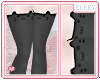 .:E:. Black Kitty Socks