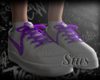 ♡Purple Nikes♡