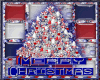 Patriotic Christmas Tree