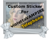 Custom LG Sticker 4VVamp