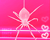 Pink Spider Decoration