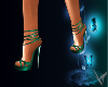 Lola Heels (teal)