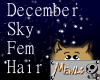 December Sky Fem Hair