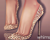 Butterfly Gold Heels