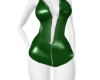 2/4 green Dress L Zip