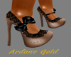 RR! Ardane Gold Heels