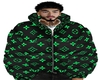 Puffer G &Blk Jacket