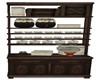 TEA BREWER AND SHELVES