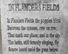 (k)Flanders field poster