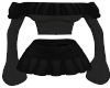 2Pc Black Dress