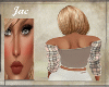 J~PINK PLAID & GREY TOP