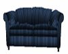 Sexy Blue Velvet Couch