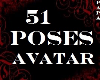 51 Poses Avatar
