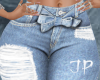Ripped Bow Jeans RL