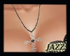 Jazz-Long Necklace Cross