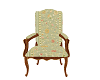 Flowery Regal Chair