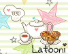 -LTN- Tea Set Muffin
