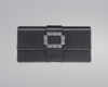 Crystal Clutch Black