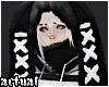 ✨ Bunny Hood Black