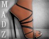 MZ! Black Sandal Heels