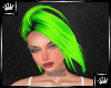 lime and black hair
