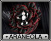 [A]Rose Skeleton pin