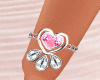 Silver Bracelets(Pink)