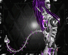 purple cyborg tail