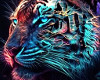 Vibrant Tiger - Sticker