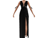 Empire Black Gown