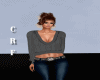 CRF* Gray Wool Sweater