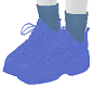 Blue shoes