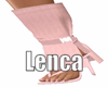 Shoe delicately pink