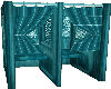 Teal Private Chat Booth